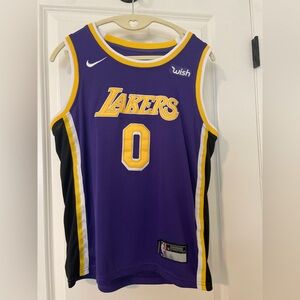 Kuzma Purple and Gold Lakers Jersey